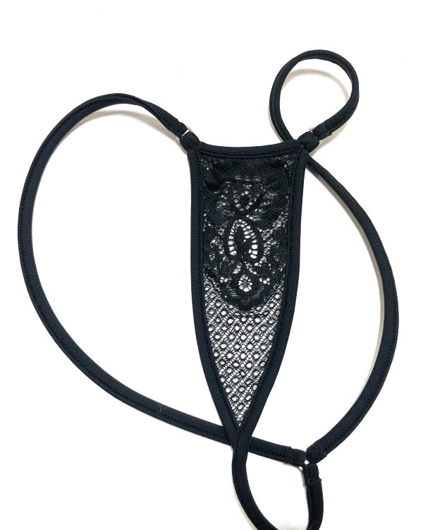 Кружевные микро стринги (арт.0322)